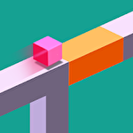 Flip bridge: Perfect maze cross run game icon