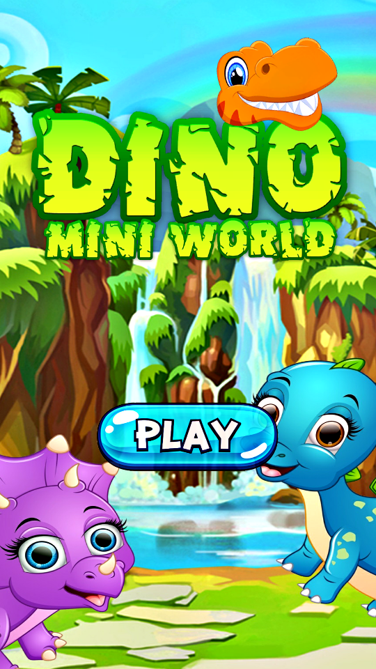 Dino Match3 Surprise World captura de tela 1