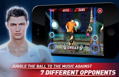 Simulator: Lade Christiano Ronaldo Fussballspiel für dein Handy herunter