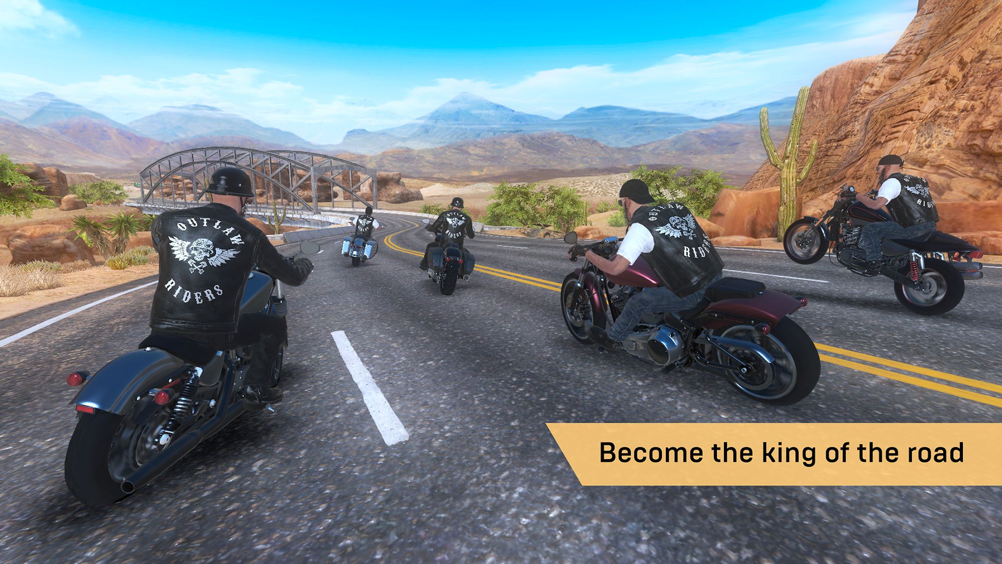 Outlaw Riders: War of Bikers screenshot 1