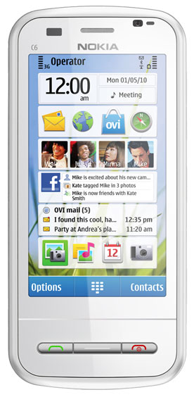 Sonneries gratuites pour Nokia C6 (C6-00)