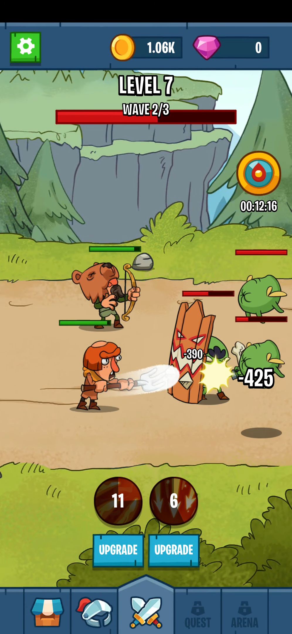 Semi Heroes 2: Endless Battle RPG Offline Game for Android