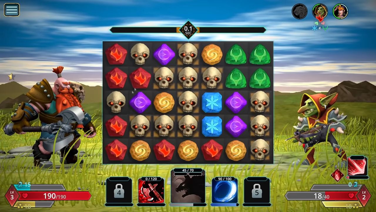 Puzzle Quest 3 - Match 3 RPG screenshot 1