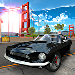 Car driving simulator: SF icon