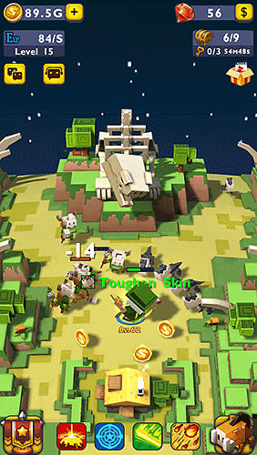 Pixel guardians: 3D pixel para Android