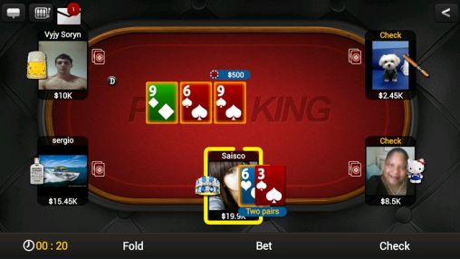 Texas holdem poker: Poker king screenshot 1