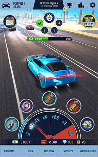 Nitro racing go captura de pantalla 1
