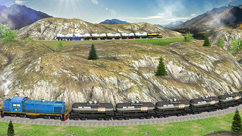 Oil tanker train simulator captura de pantalla 1