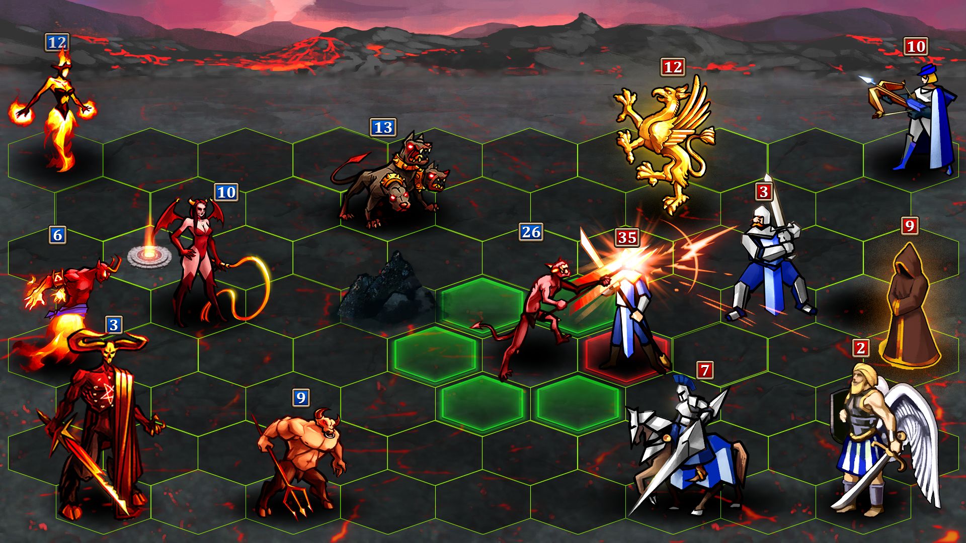 Heroes Magic World - Inferno pour Android