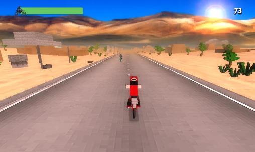 Dirtbike survival: Block motos for Android