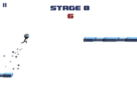 Stickman: Impossible run for iOS devices