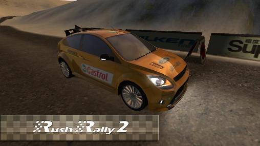 Rush rally 2 captura de pantalla 1