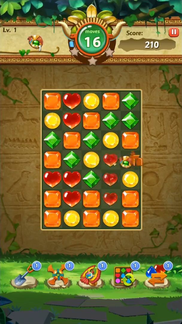 Jewel & Gem Blast - Match 3 Puzzle Game screenshot 1
