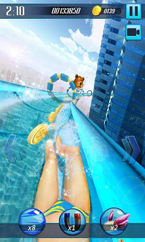 Water slide 3D screenshot 1