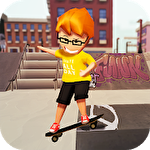 Skate craft: Pro skater in city skateboard games icône