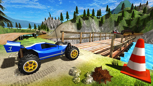 Toy truck rally driver скриншот 1