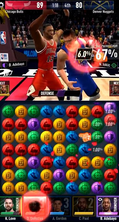 NBA Ball Stars: Play with your Favorite NBA Stars screenshot 1