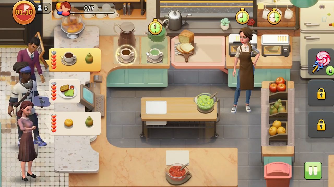 Cooking Confidential: 3D Games for Android