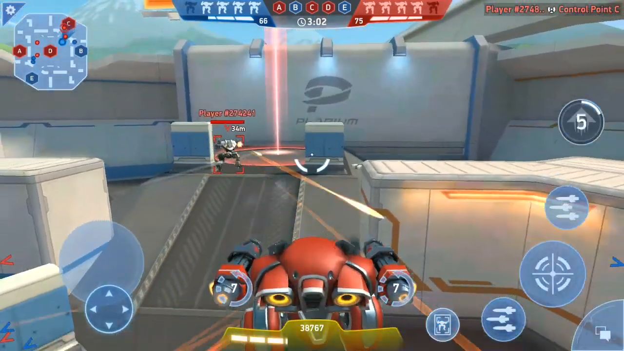 Mech Arena: Robot Showdown captura de tela 1