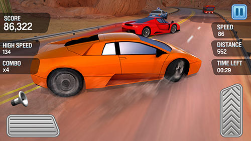 Traffic racing: Car simulator für Android