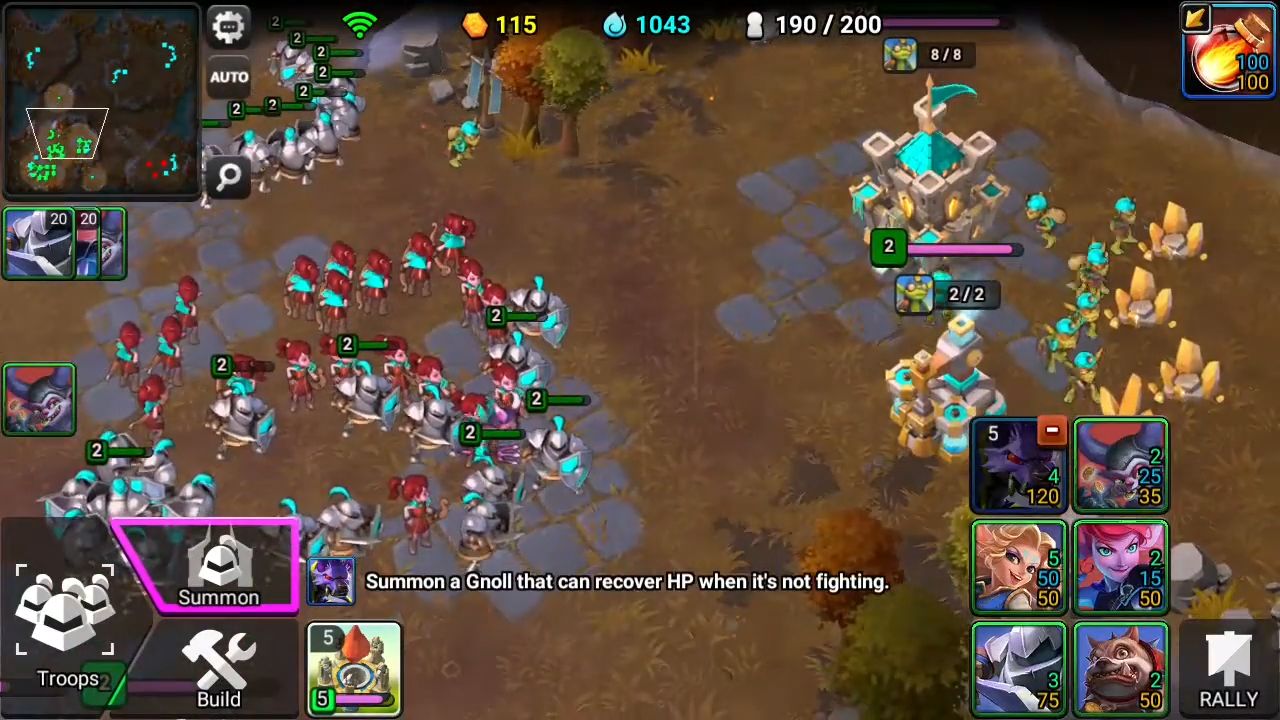 Clash of legions: Legend war of the blizzard world for Android