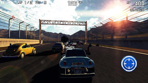 Metal racer captura de pantalla 1