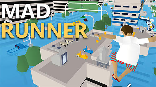 Mad runner: Parkour, funny, hard! captura de pantalla 1