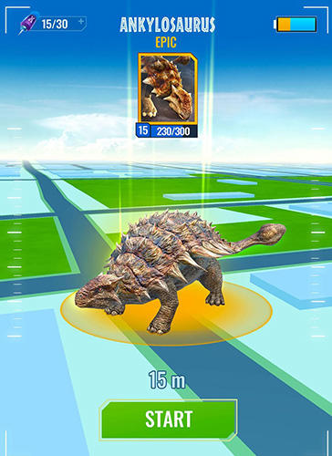 Jurassic world alive pour Android