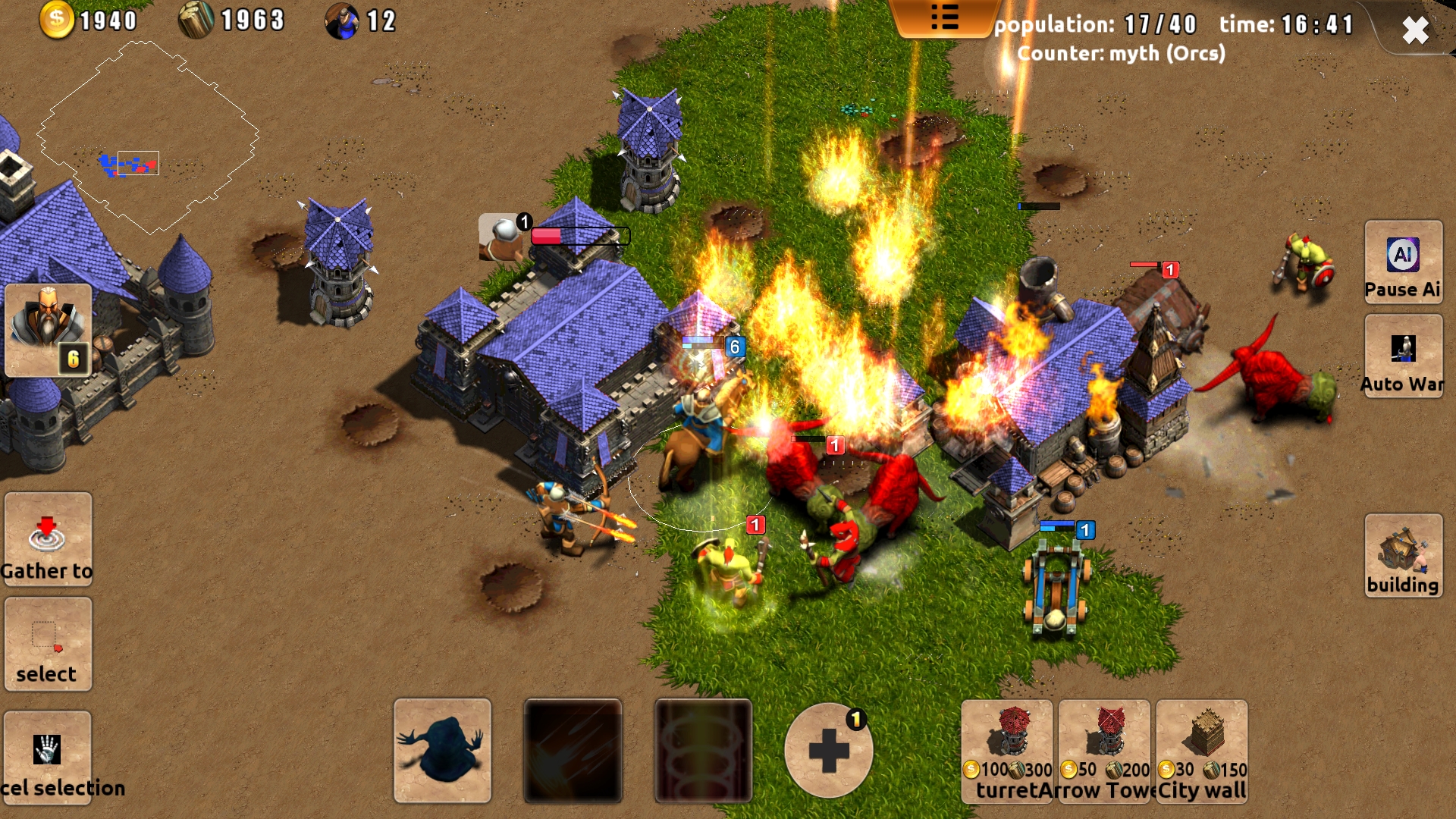 Magic War screenshot 1