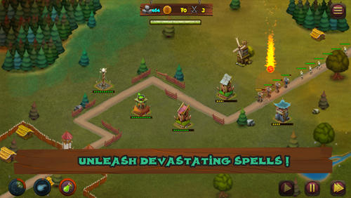 Hooman invaders: Tower defense for Android