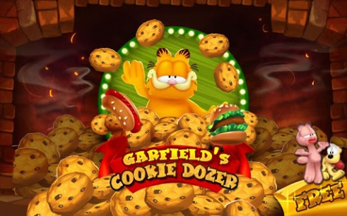 Garfield's cookie dozer captura de pantalla 1