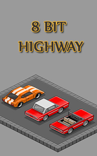 8bit highway: Retro racing captura de tela 1