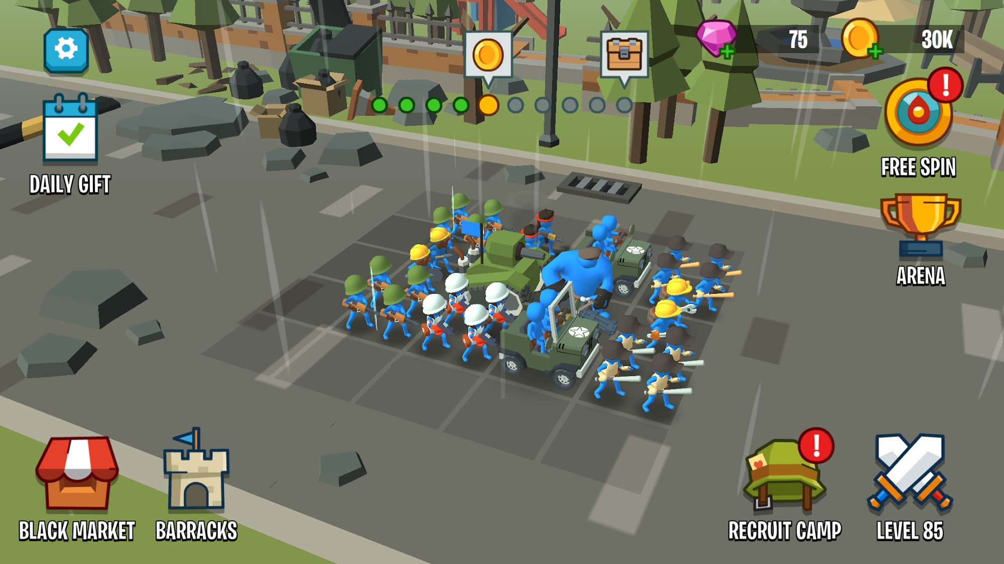 Stick Army: World War Strategy for Android