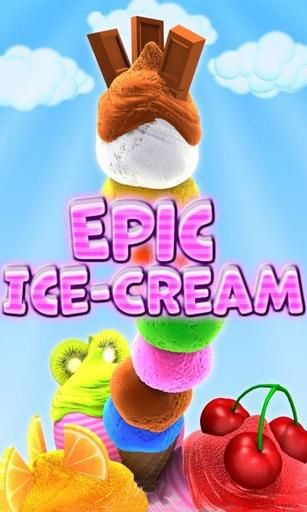 Epic ice cream icon