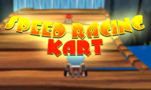 Speed racing: Kart ícone