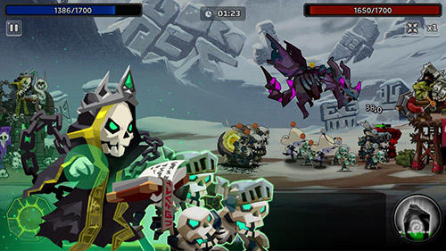 The wonder stone: Hero merge defense clan battle pour Android