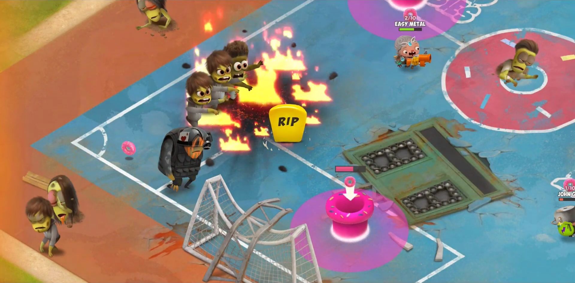 Kids vs Zombies: Donuts Brawl for Android
