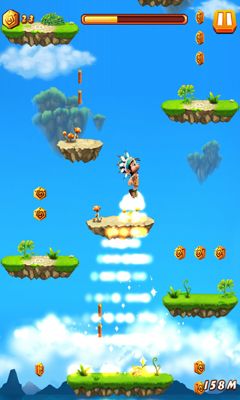 Caveman jump screenshot 1