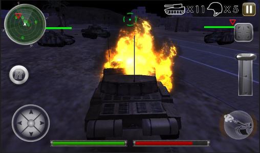 Tank defense attack 3D screenshot 1