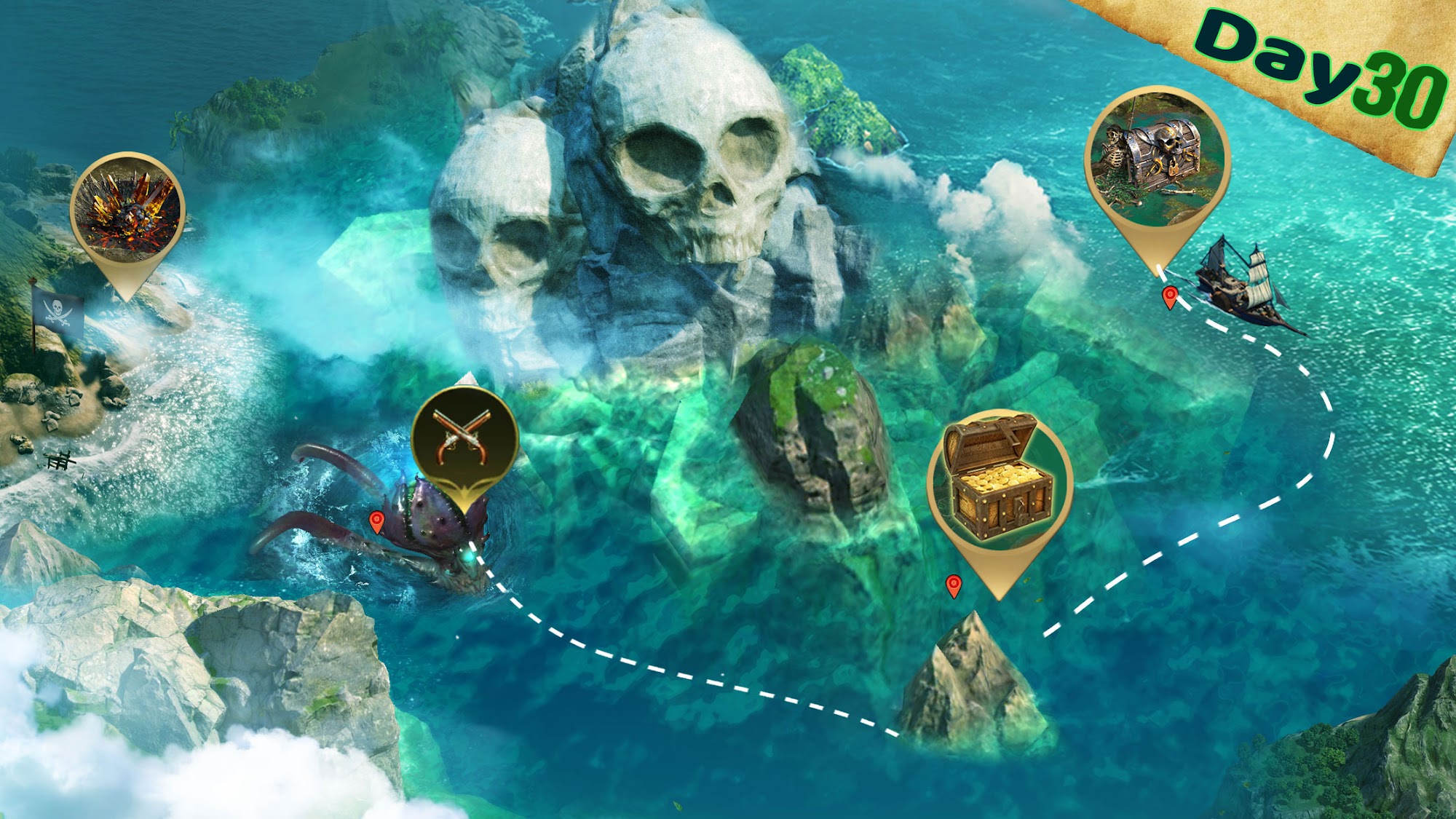 Misty Continent: Cursed Island screenshot 1