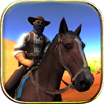 Horse simulator: Cowboy rider icône