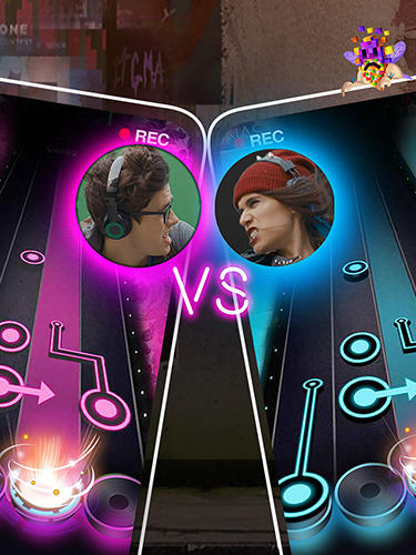 Beat fever: Music tap rhythm game captura de tela 1