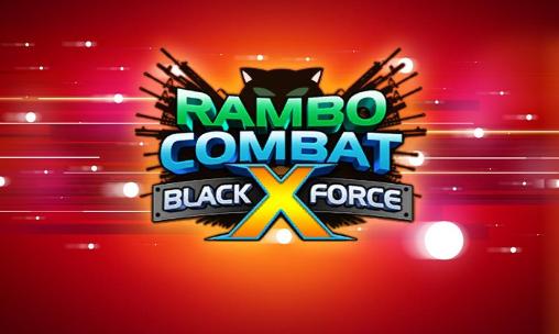 Super spy cat. Rambo combat: Black x force ícone