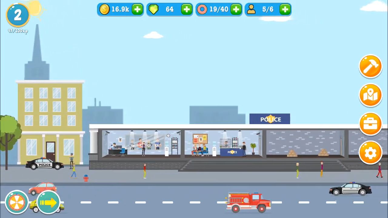 Police Inc: Tycoon police station builder cop game for Android