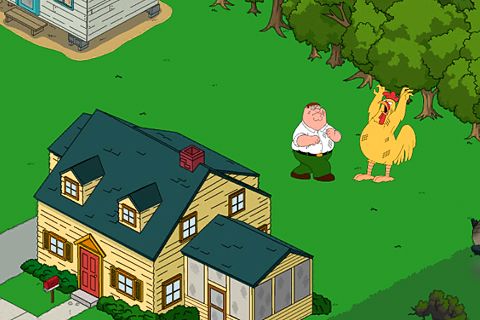 Family guy: The quest for stuff in Russian