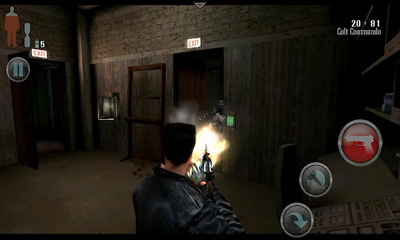 Max Payne Mobile capture d'écran 1