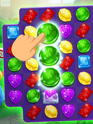 Wonka's world of candy: Match 3 captura de pantalla 1