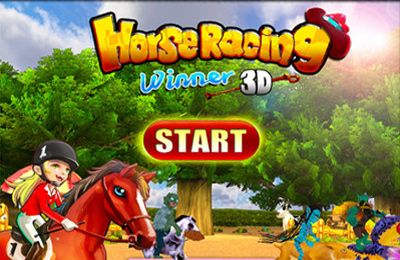 ロゴHorse Racing Winner 3D