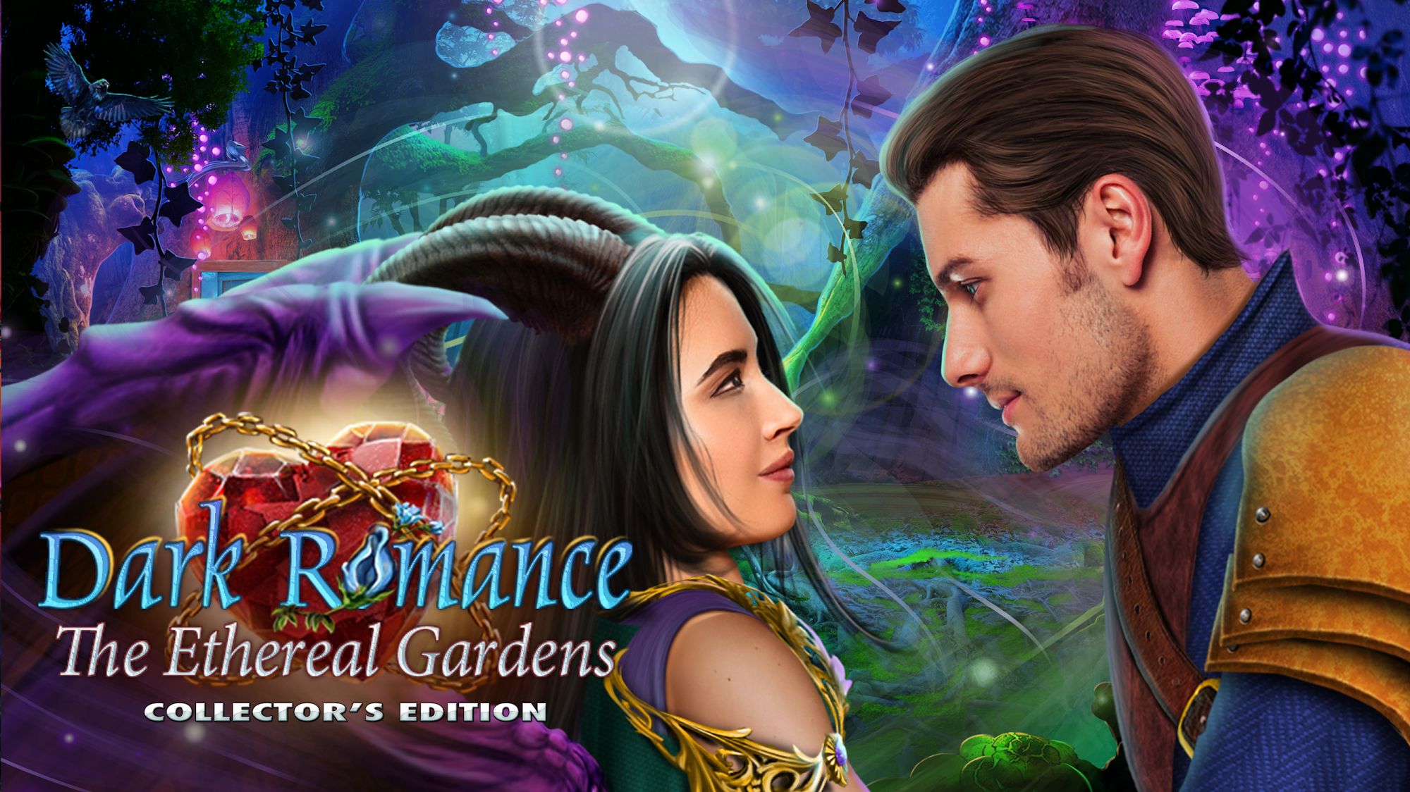 Hidden Object - Dark Romance: Ethereal Gardens capture d'écran 1