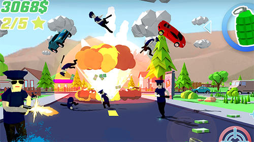 Dude theft wars: Open world sandbox simulator pour Android